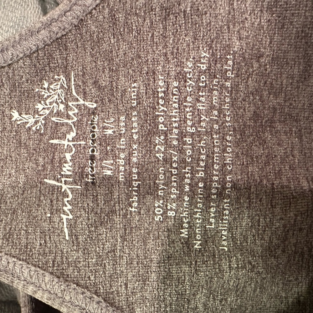 Intimately Free People Gray Bra Top Relaxed Fit Sleeveless - Picture 5 of 5
